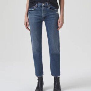 AGOLDE KYE MID RISE STRAIGHT CROP (STRETCH) - size 25